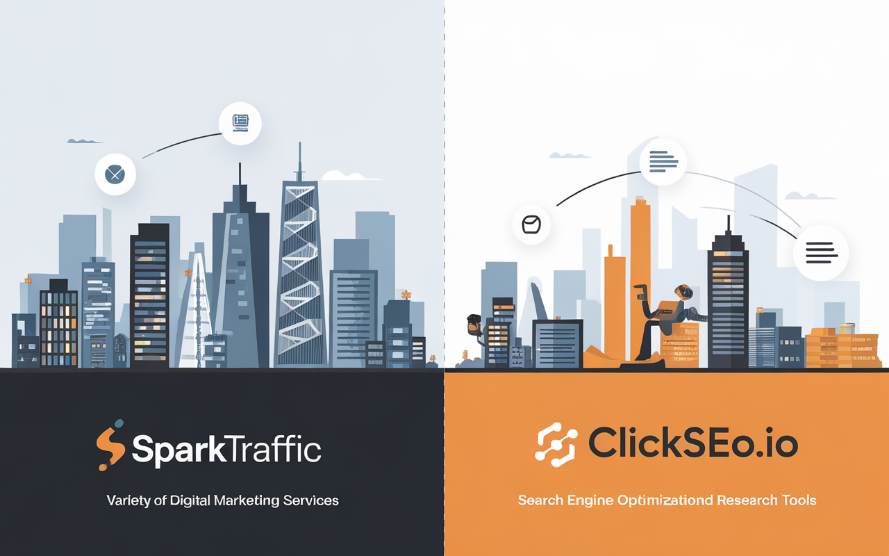 SparkTraffic vs ClickSEO.io