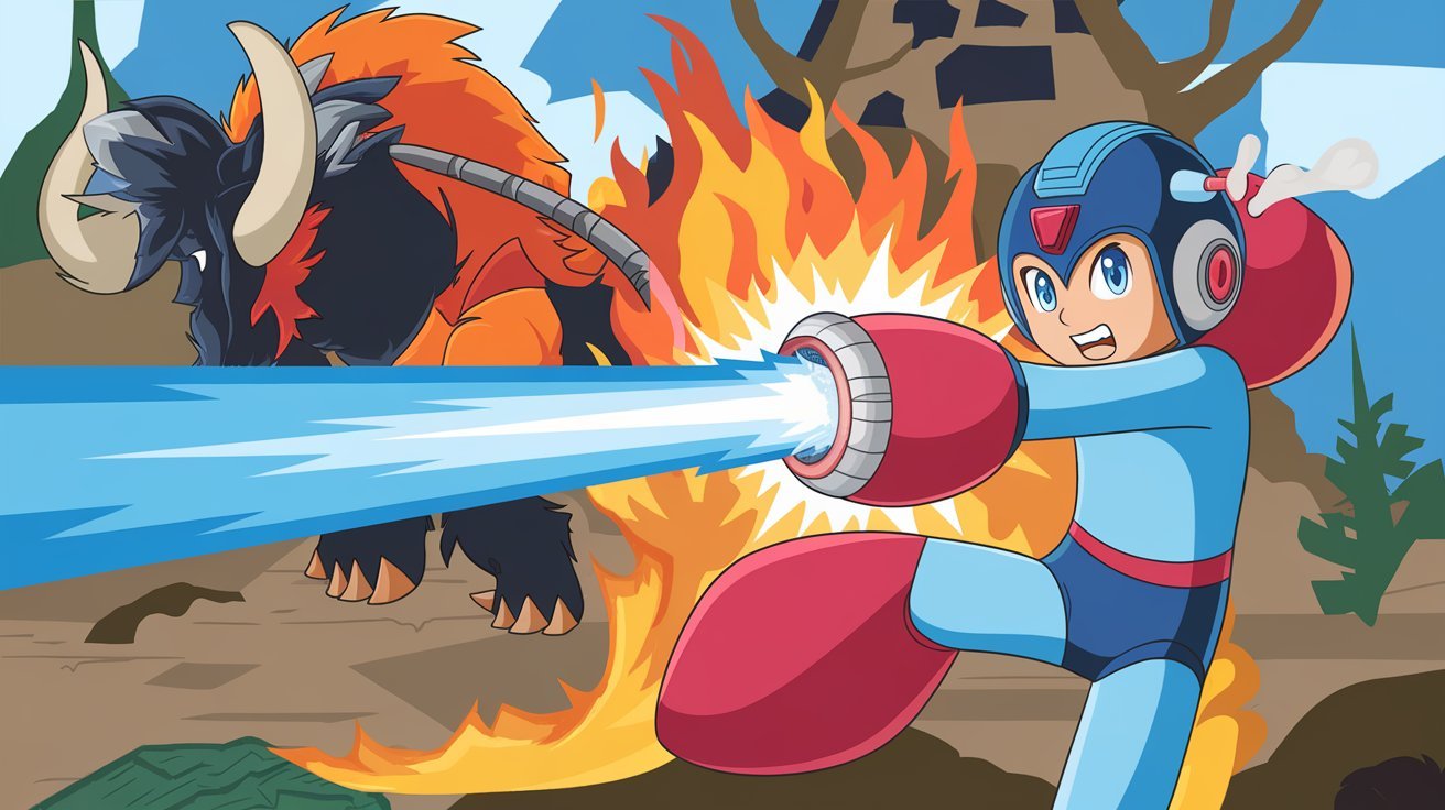 Mega Man X Flame Mammoth Sub Tank